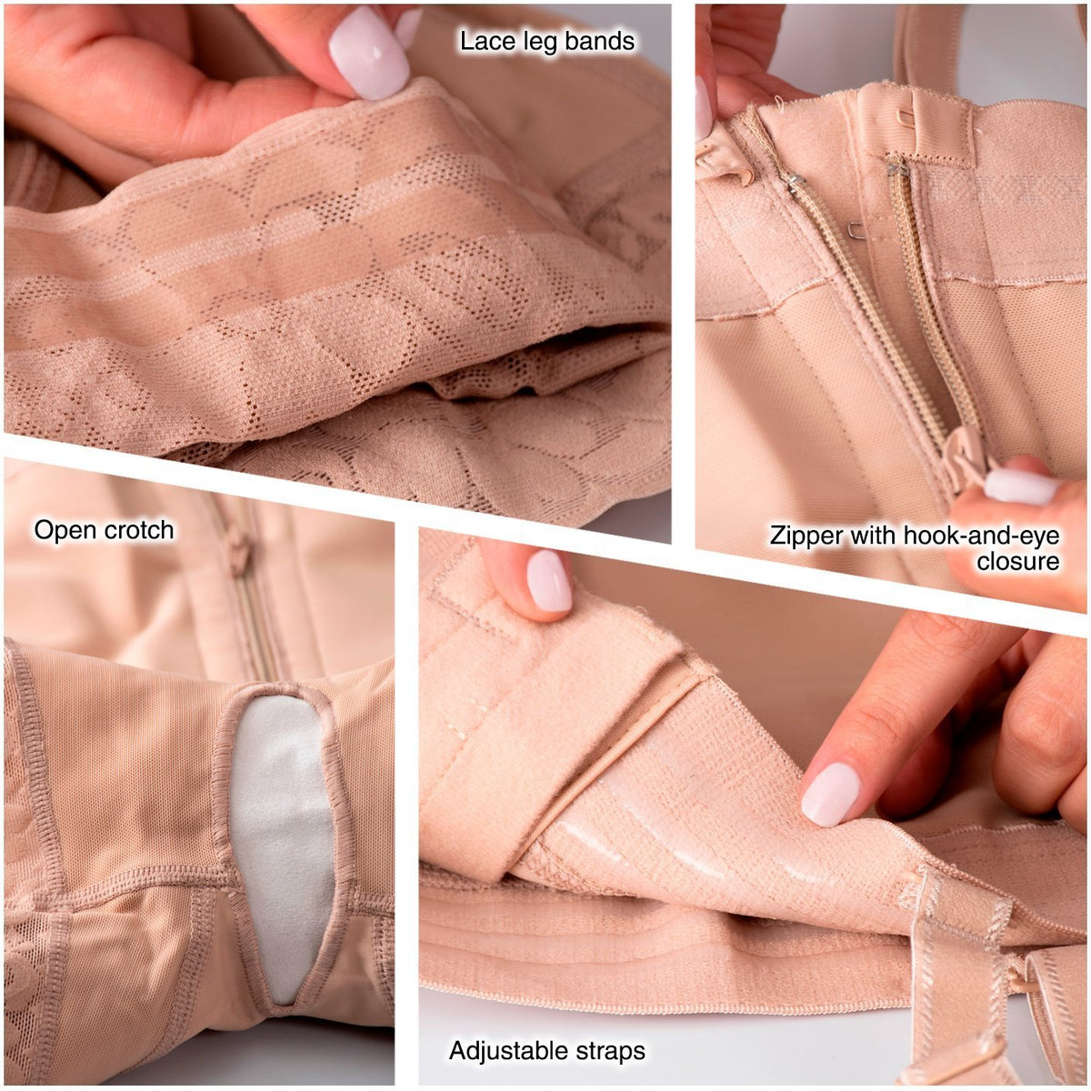 DIANE GEORDI 2411 Strapless Tummy Control Shapewear for Women Fajas  Colombianas