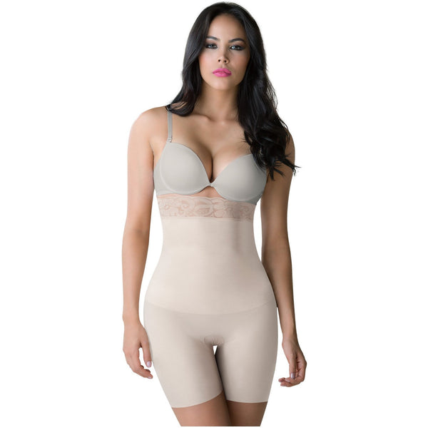 Romanza 2050 High Waisted Colombian Shapewear Shorts for Women