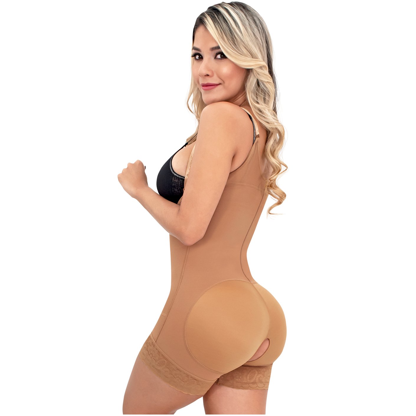 SONRYSE 066BF  Tummy Control Body Shaper Mid-Back Colombian Faja / Butt Lifting Shapewear / Daily Use