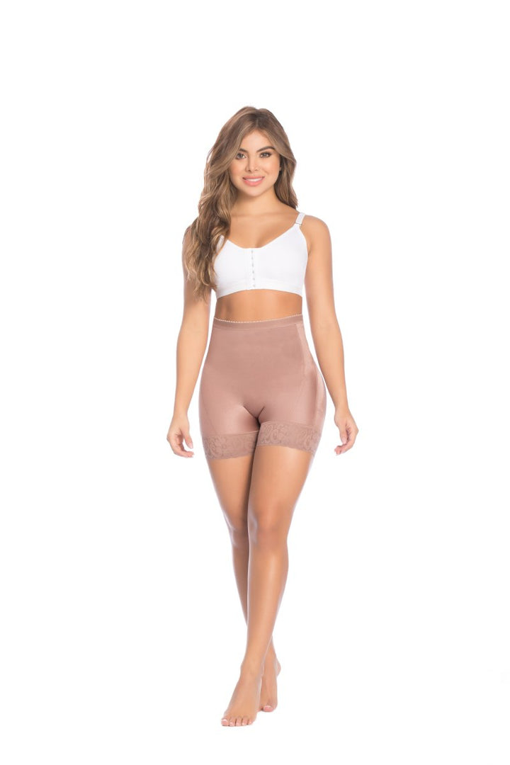 Delie By Fajas 09116/ Short Moldeadora Compresión Media - Colombian Body Shaper