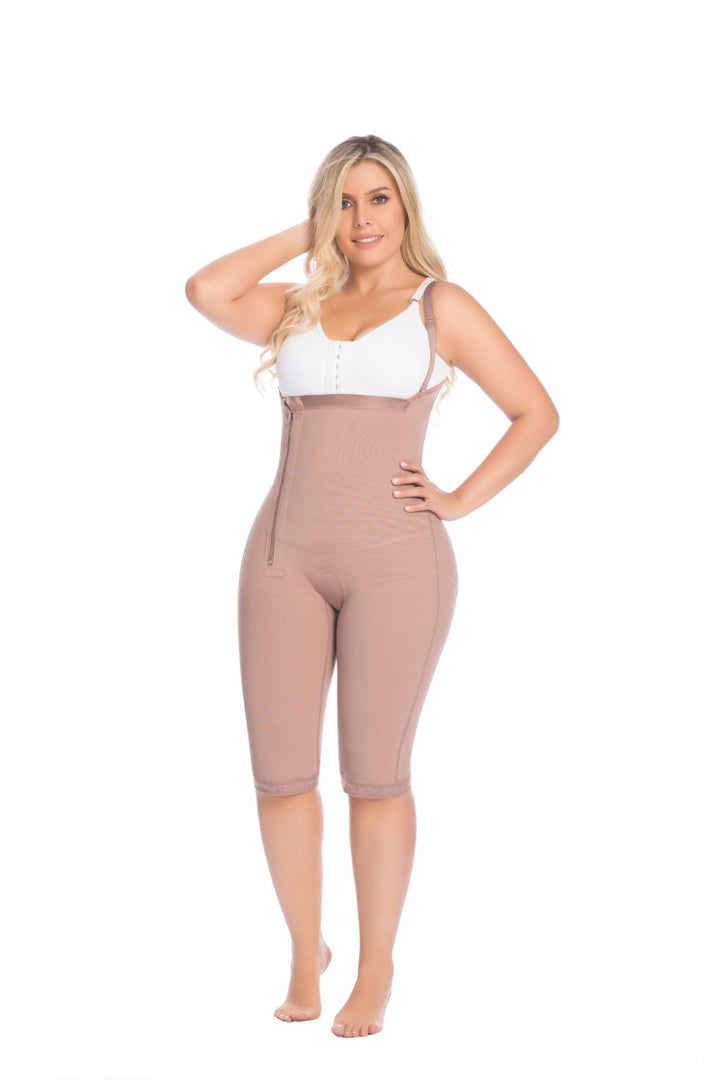 Delie Fajas 09021/ Fajas Moldeadoras Hasta La Rodilla - Colombian Body Shaper