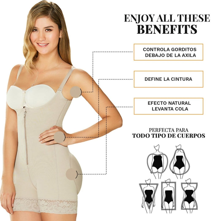 Diane and Geordi 2396 Fajas Colombianas Moldeadoras/ Fajas Postparto - Colombian Body Shaper