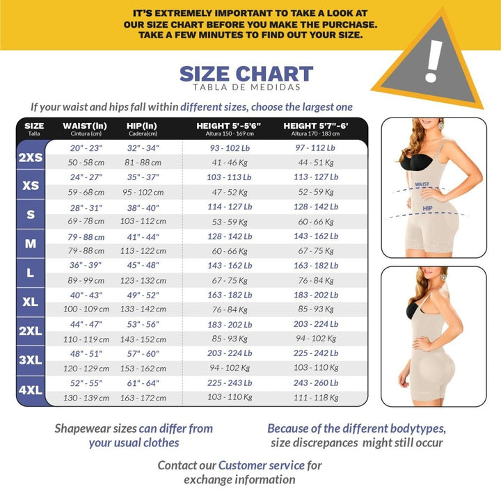 Diane and Geordi 2396 Fajas Colombianas Moldeadoras/ Fajas Postparto - Colombian Body Shaper