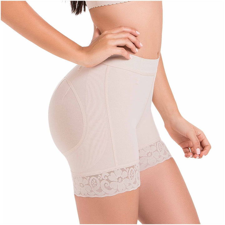 Fajas MariaE FU101 High-Waisted Tummy Control Shorts for Women - New England Supplier