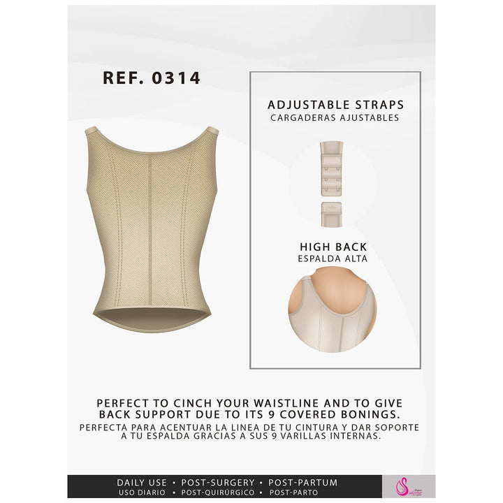 FAJAS SALOME 314 Waist Trainer Shapewear for women - New England Supplier