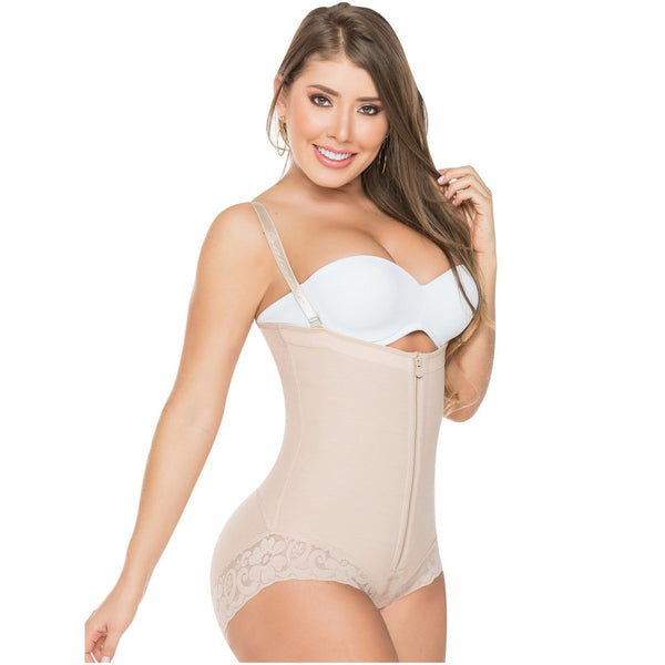 FAJAS SALOME 412 Strapless Butt Lifting Shapewear Girdle for Dresses | - Colombian Body Shaper