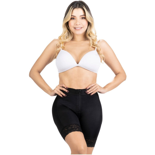 Fajas SONRYSE TR70ZF/ Fajas Short Levanta Glúteos/Uso diario - Colombian Body Shaper