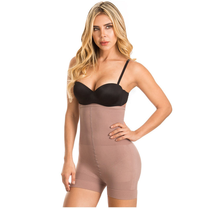 LATY ROSE 21882 High Waisted Butt-Lifting Flattering Shorts for Women - New England Supplier