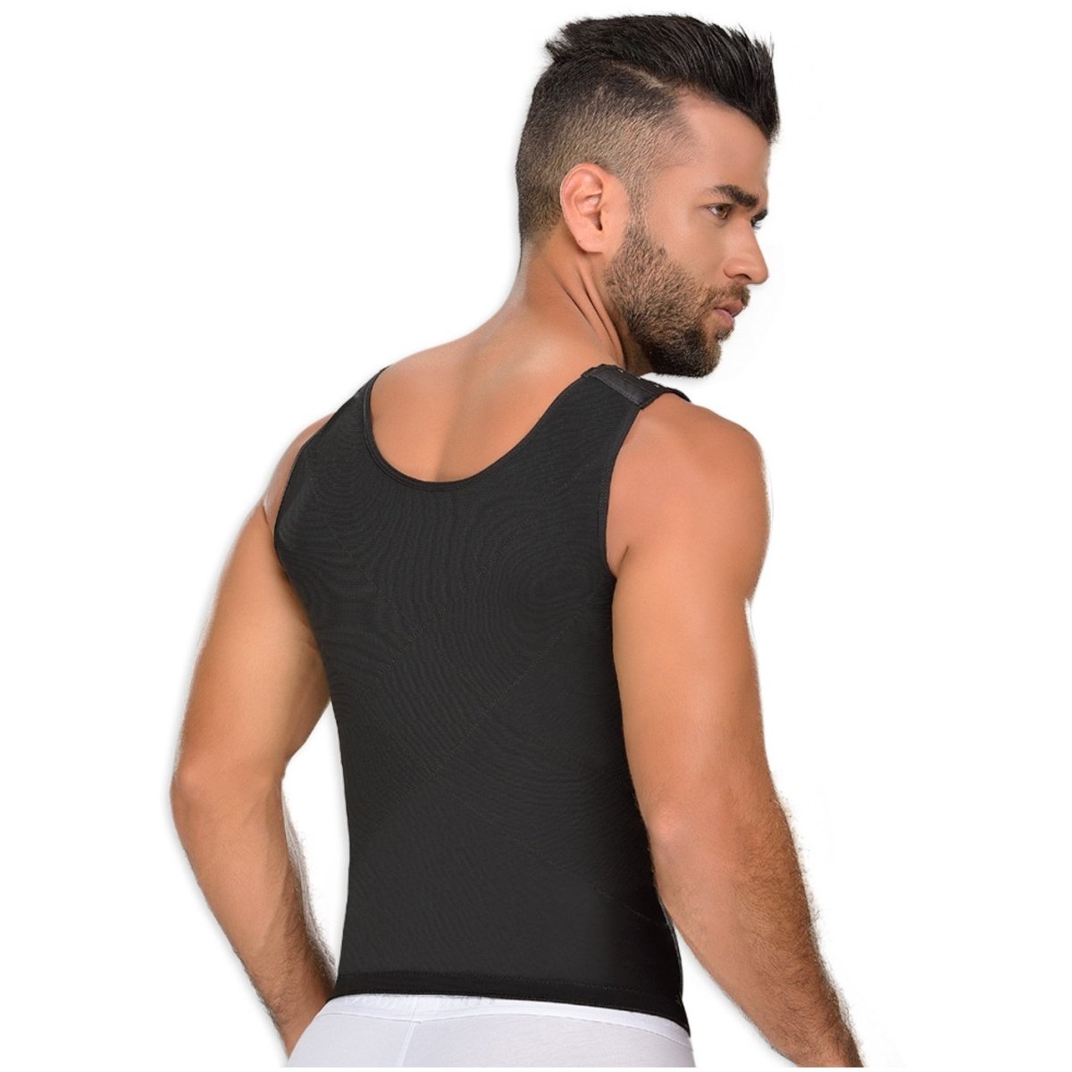 M&D 0060 Compression Vest Shirt Body Shaper for Men - Colombian Body Shaper