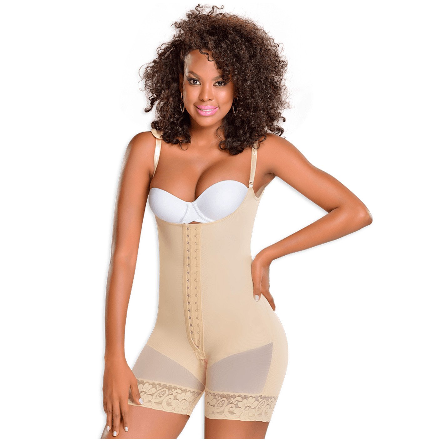 M&D 0068 Slimming Mid Thigh Body Shaper - New England Supplier
