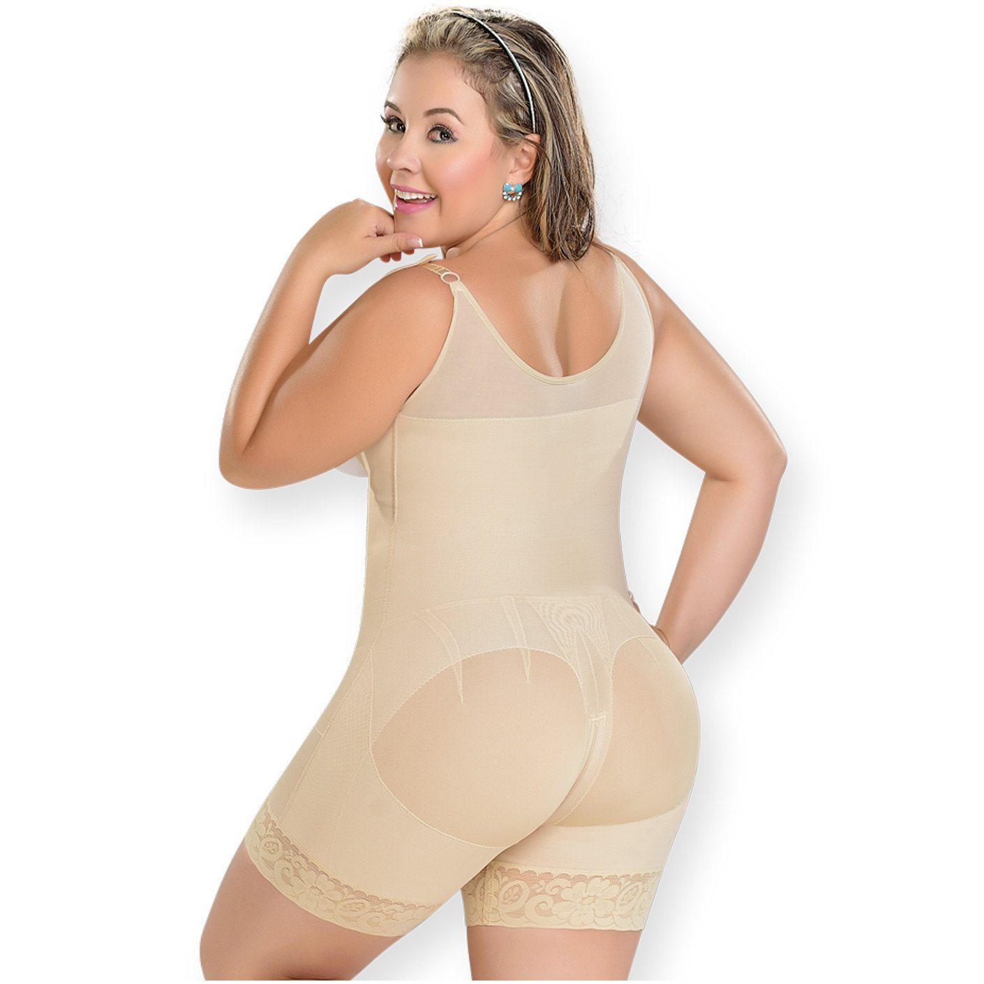 M&D 0068 Slimming Mid Thigh Body Shaper - New England Supplier