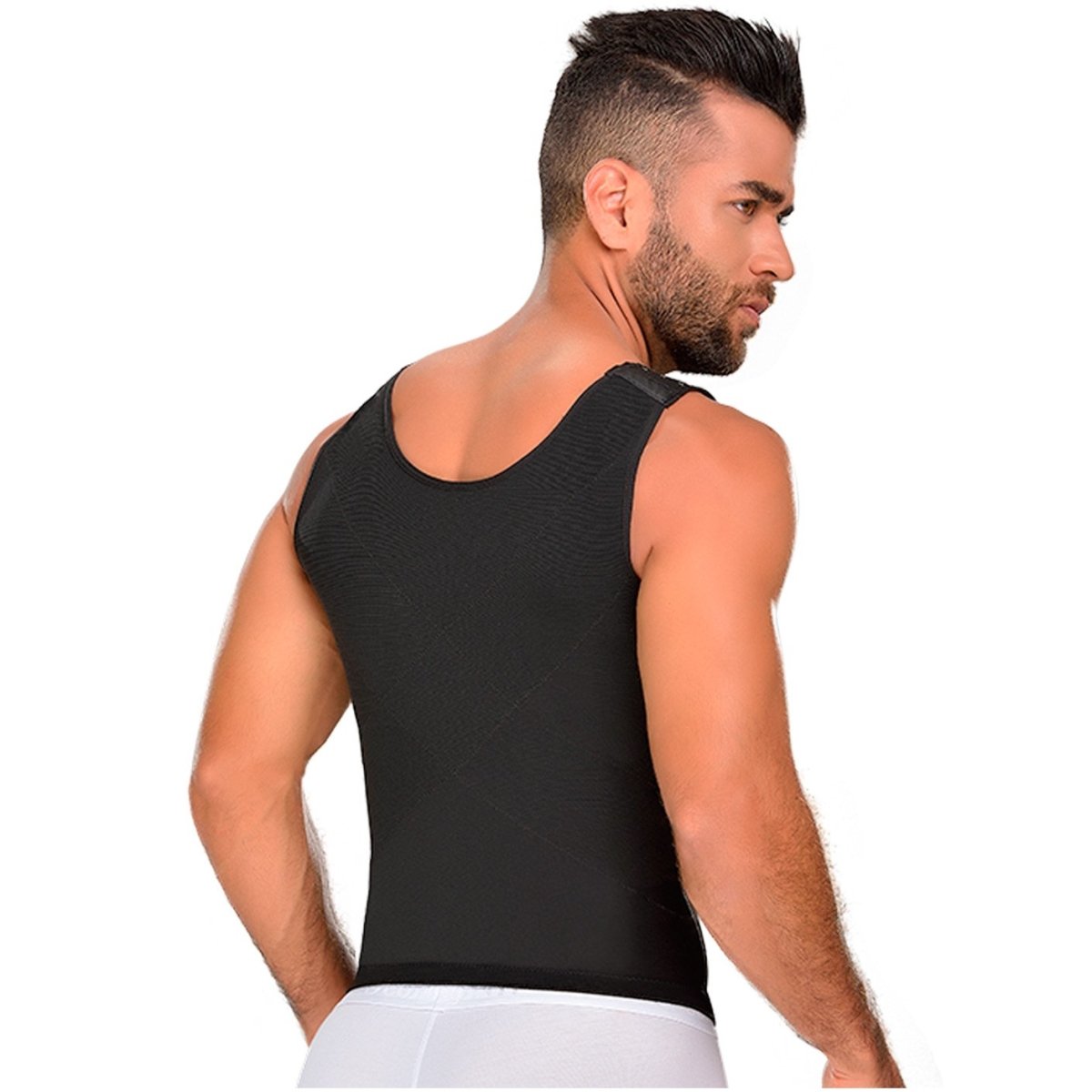 M&D 0760N Compression Shaper Shirts for Men / Powernet - Colombian Body Shaper