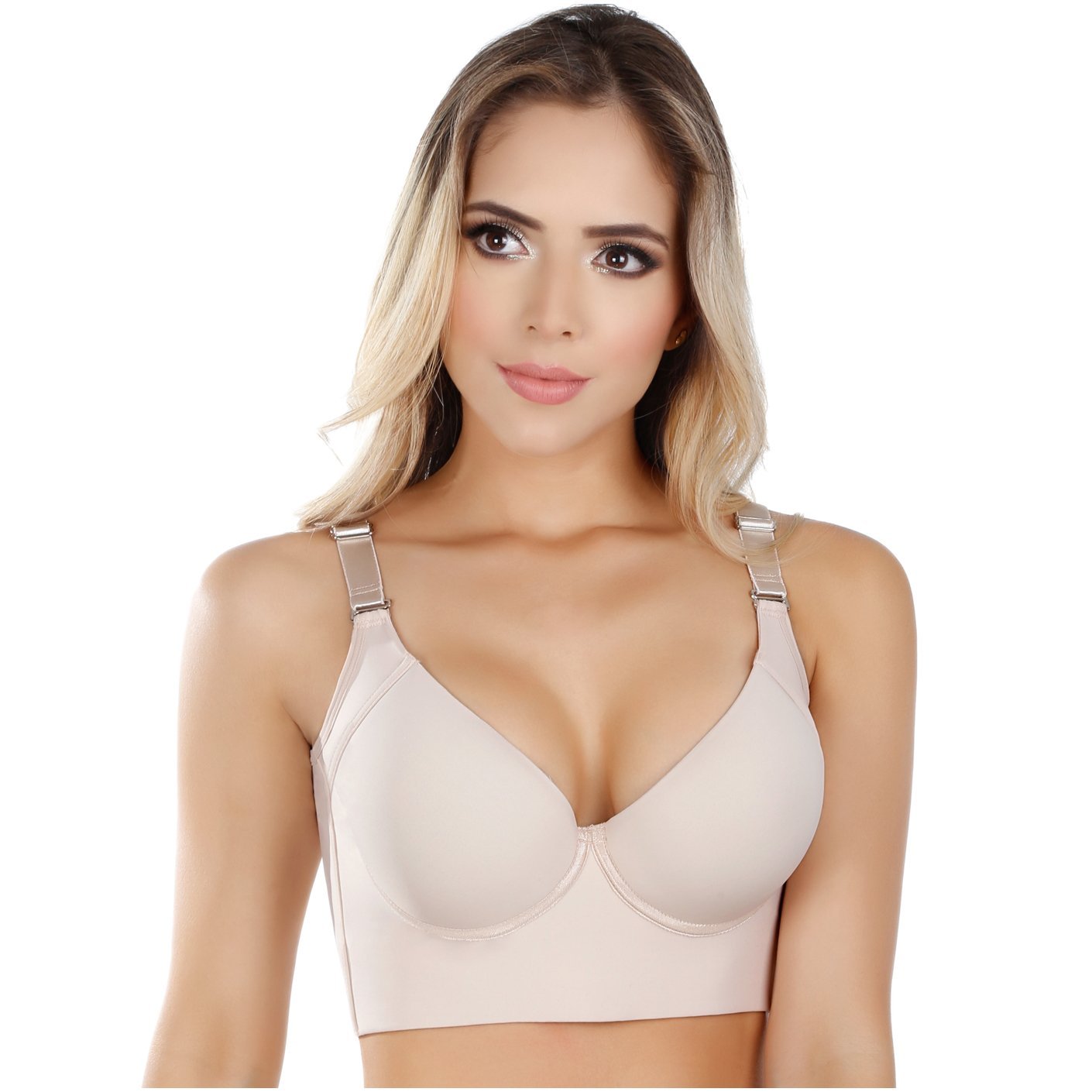 UPLADY 8542 EXTRA FIRM CONTROL FULL CUP BRA WITH SIDE SUPPORT